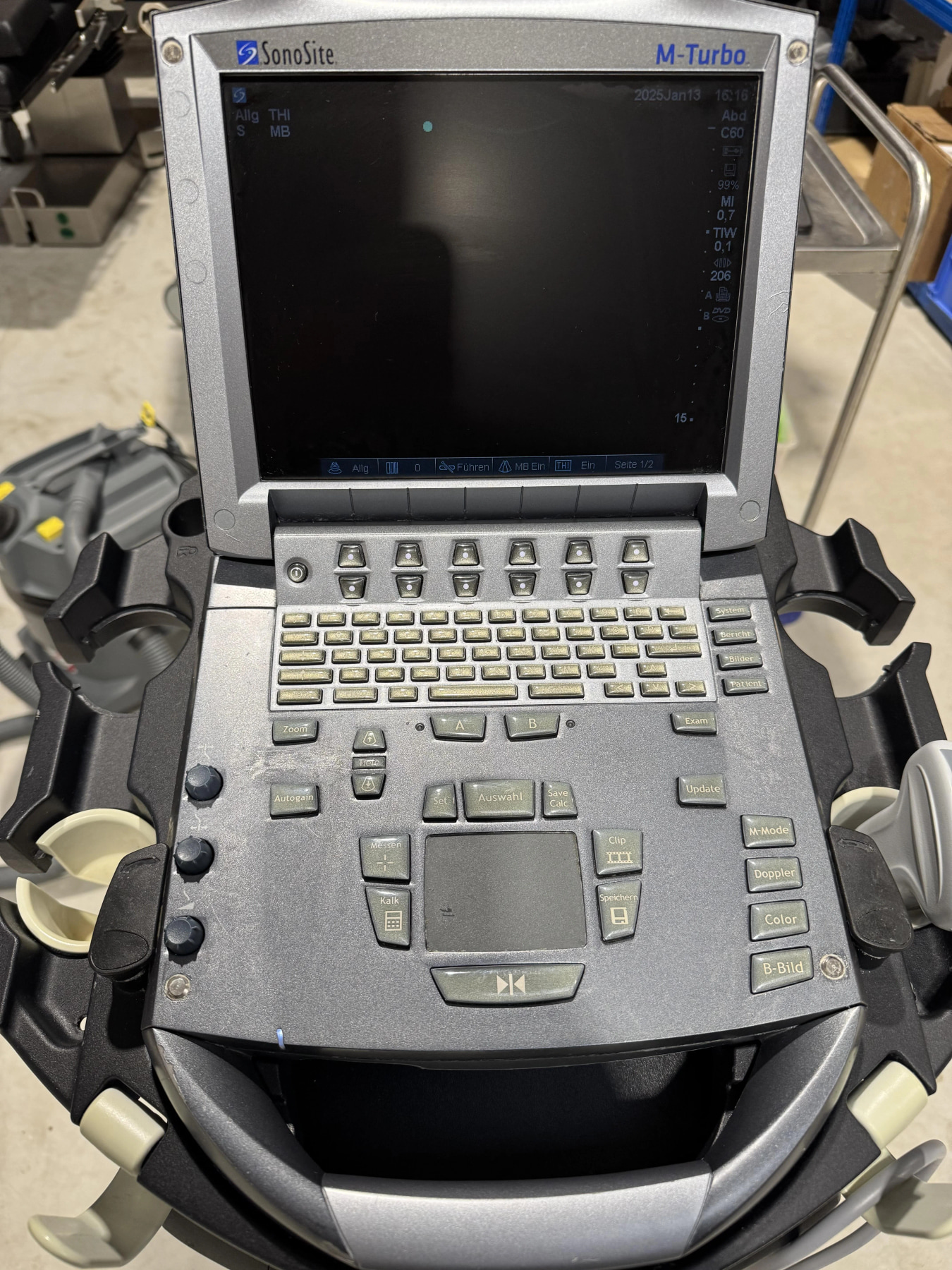 Портативный УЗИ аппарат SONOSITE M-TURBO — дополнительное изображение 3